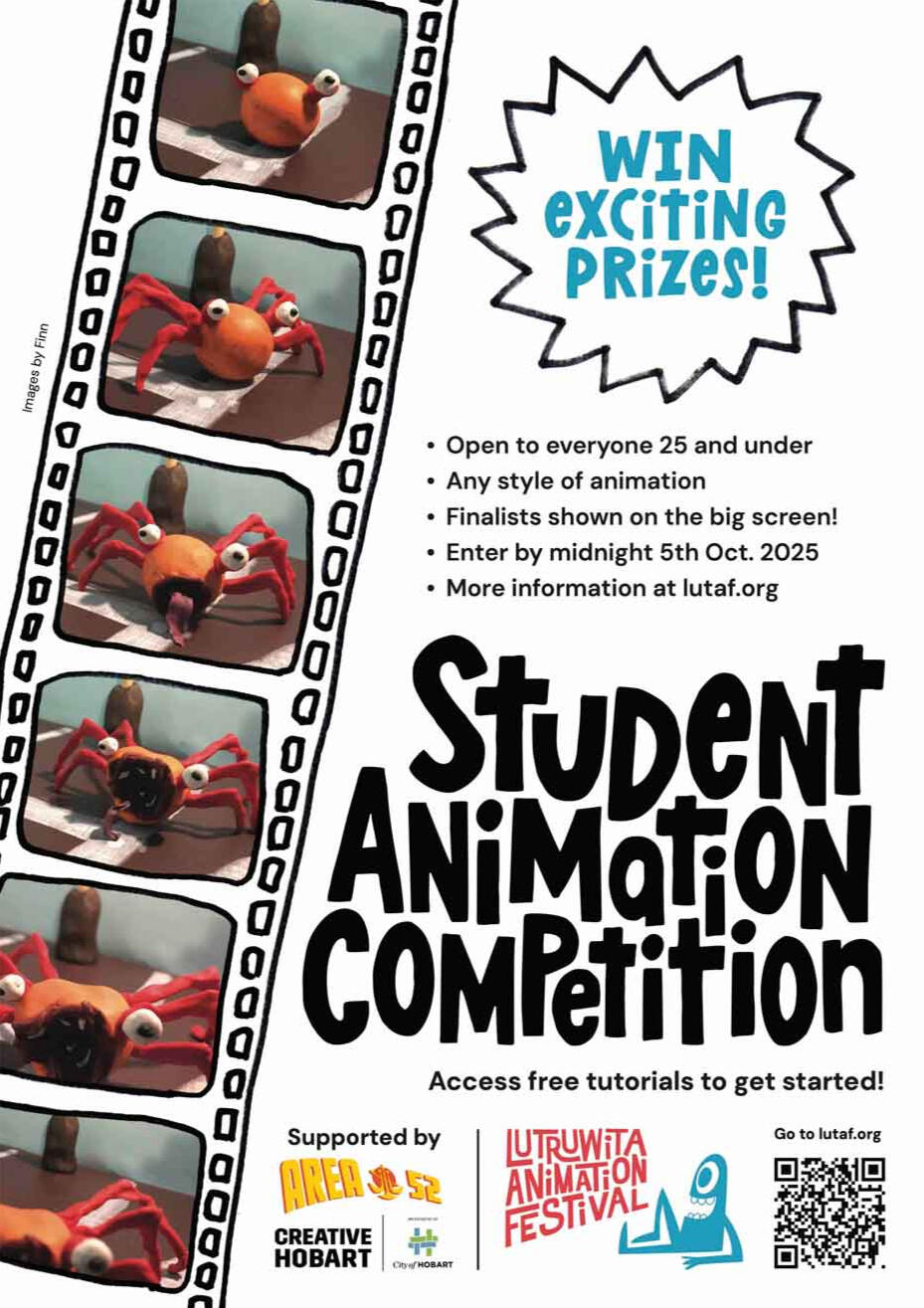 Student Animation Competition Poster 2025